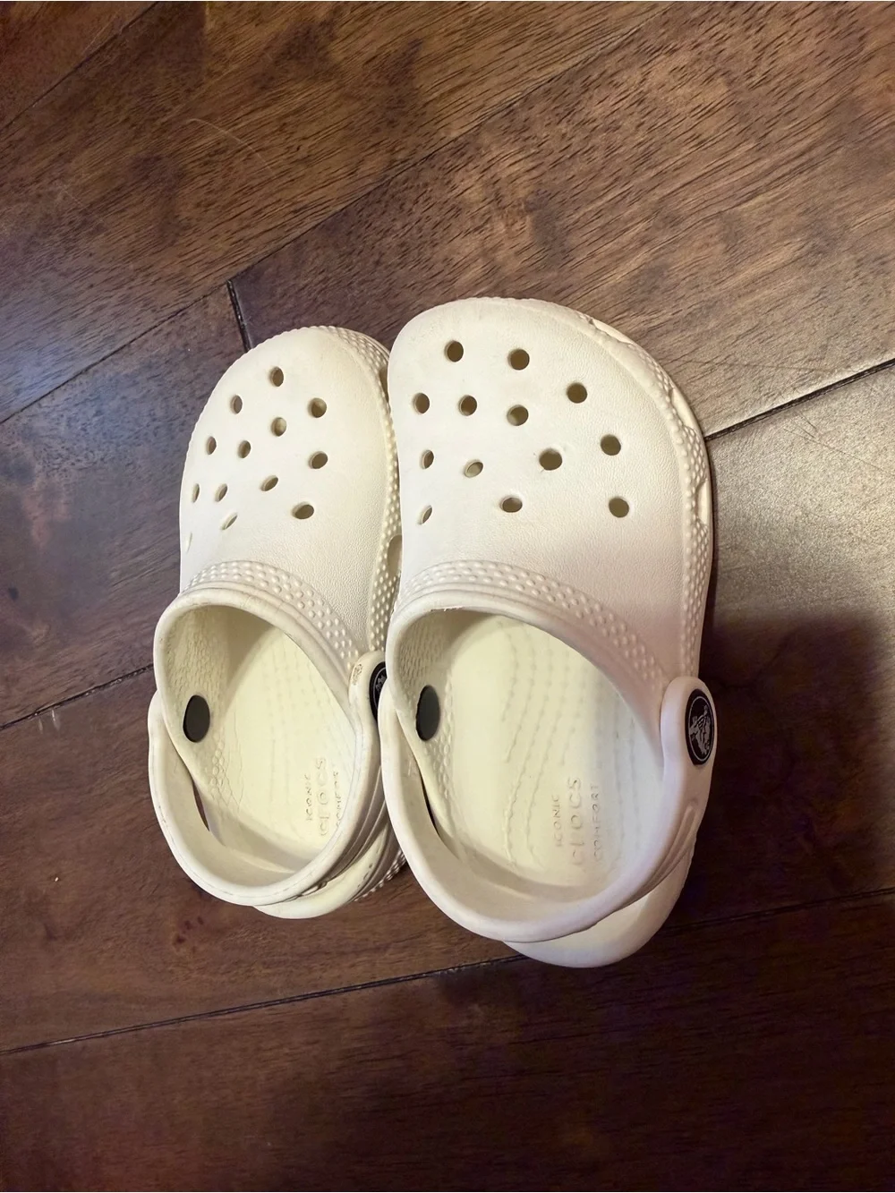 CROCS Kids Classic Clogs in White